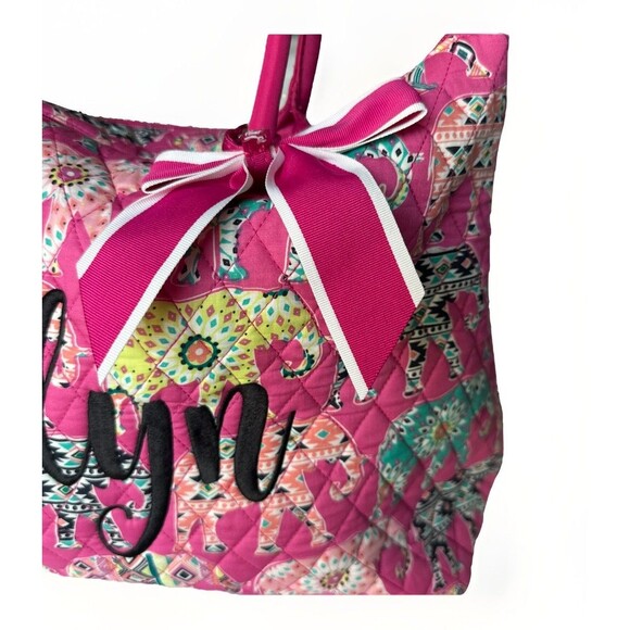 SazyBee large tote shoulder bag Personalized Name Evelyn - Picture 6 of 12